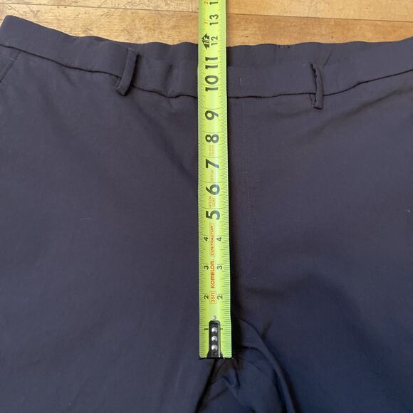 Tommy Hilfiger Pants Women’s Size 40x32 Flat Front Black Straight Leg Office - Picture 4 of 10